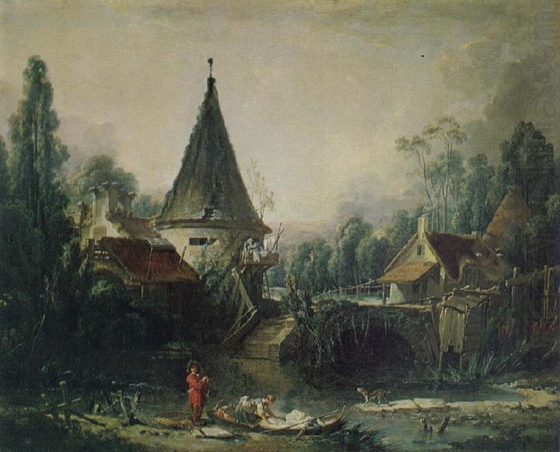 Landscape in the Environs of Beauvais, Francois Boucher